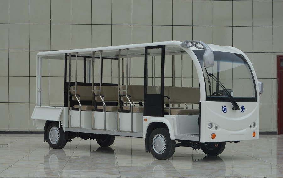 11座带斗观光车