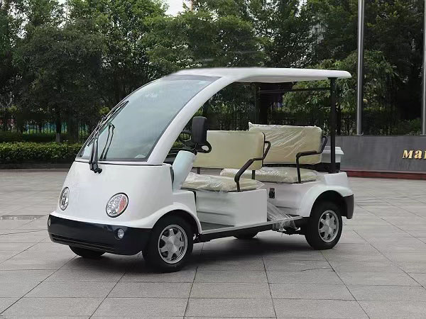 4座电动巡逻车物业小区电瓶巡逻车