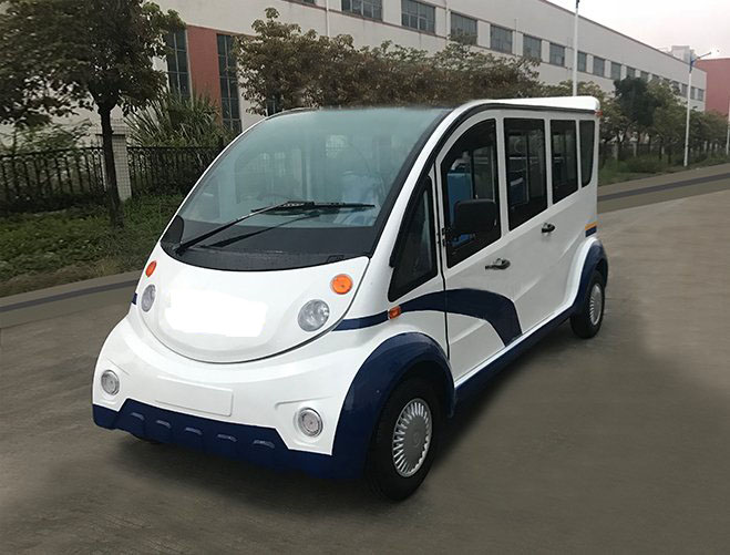 FX08全封闭带门电动巡逻车治安校园保安电动巡逻车-鑫时代电