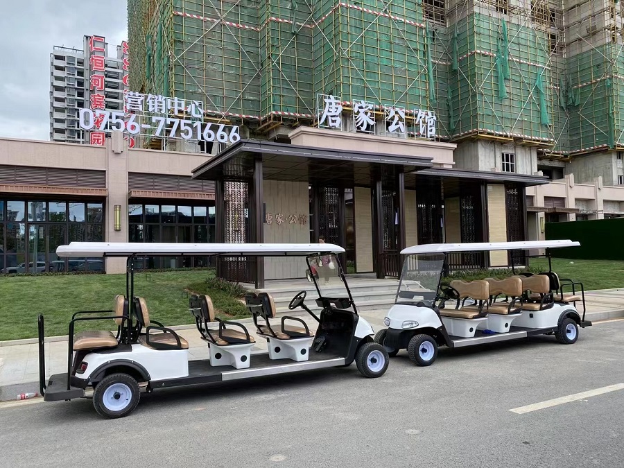 珠海楼盘唐家公馆售楼部看房车(图2)